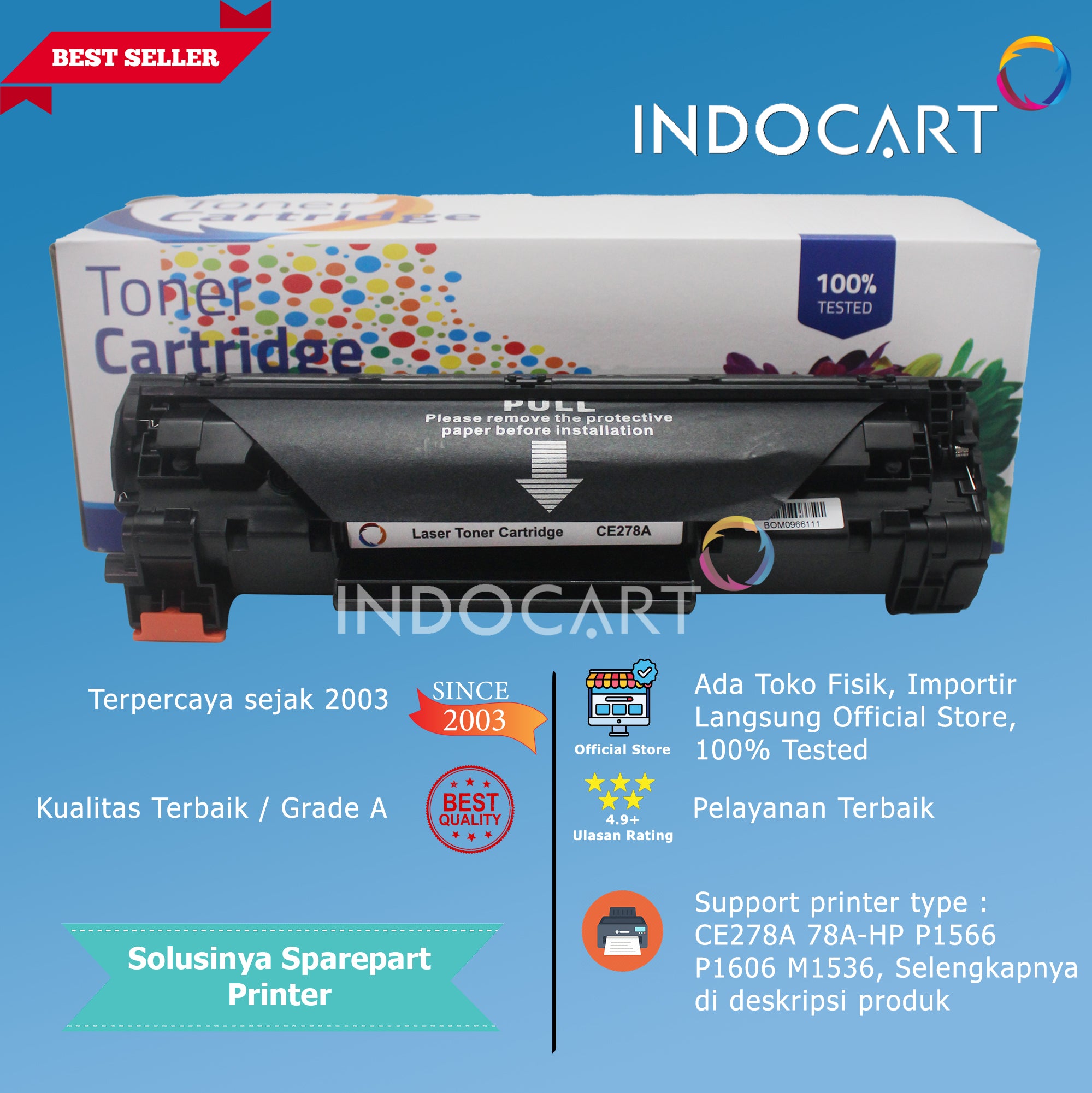 Toner Cartridge Compatible CRG 326-Canon Printer LaserJet LBP 6200