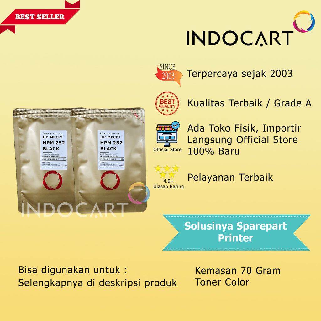 Serbuk Toner Warna MPCPT-410A-HP M377 M452 M477-70gr