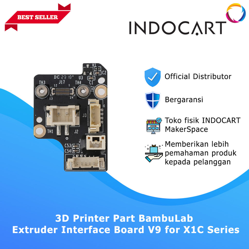 3D Printer Parts BambuLab Extruder Interface Board V9 X1C