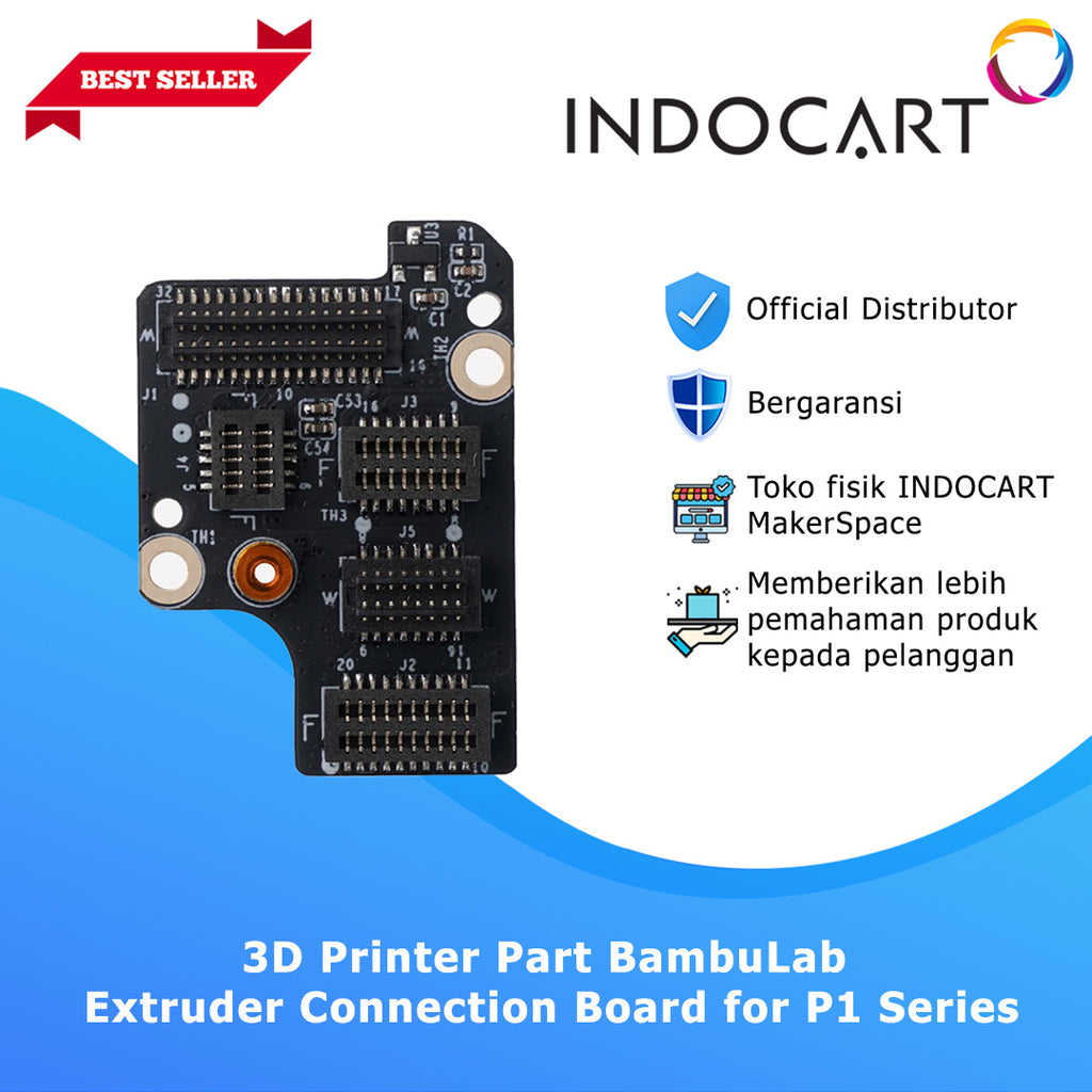 3D Printer Parts BambuLab Extruder Connection Board BambuLab P1 Series