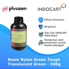 3D Printer Resin Phrozen Nylon Tough Resin Green 500gr