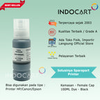 IndoCart Tinta Refill Universal Printer Dye base 100ml Female Cap