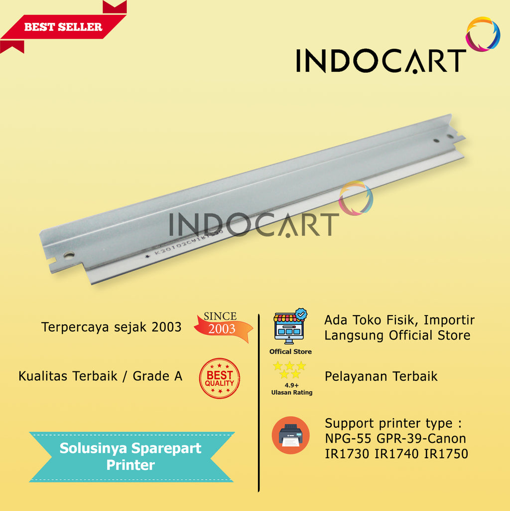 Wiper Blade Kuroki NPG-61 GPR-48-Canon IR400 IR500 IRADV400 IRADV500