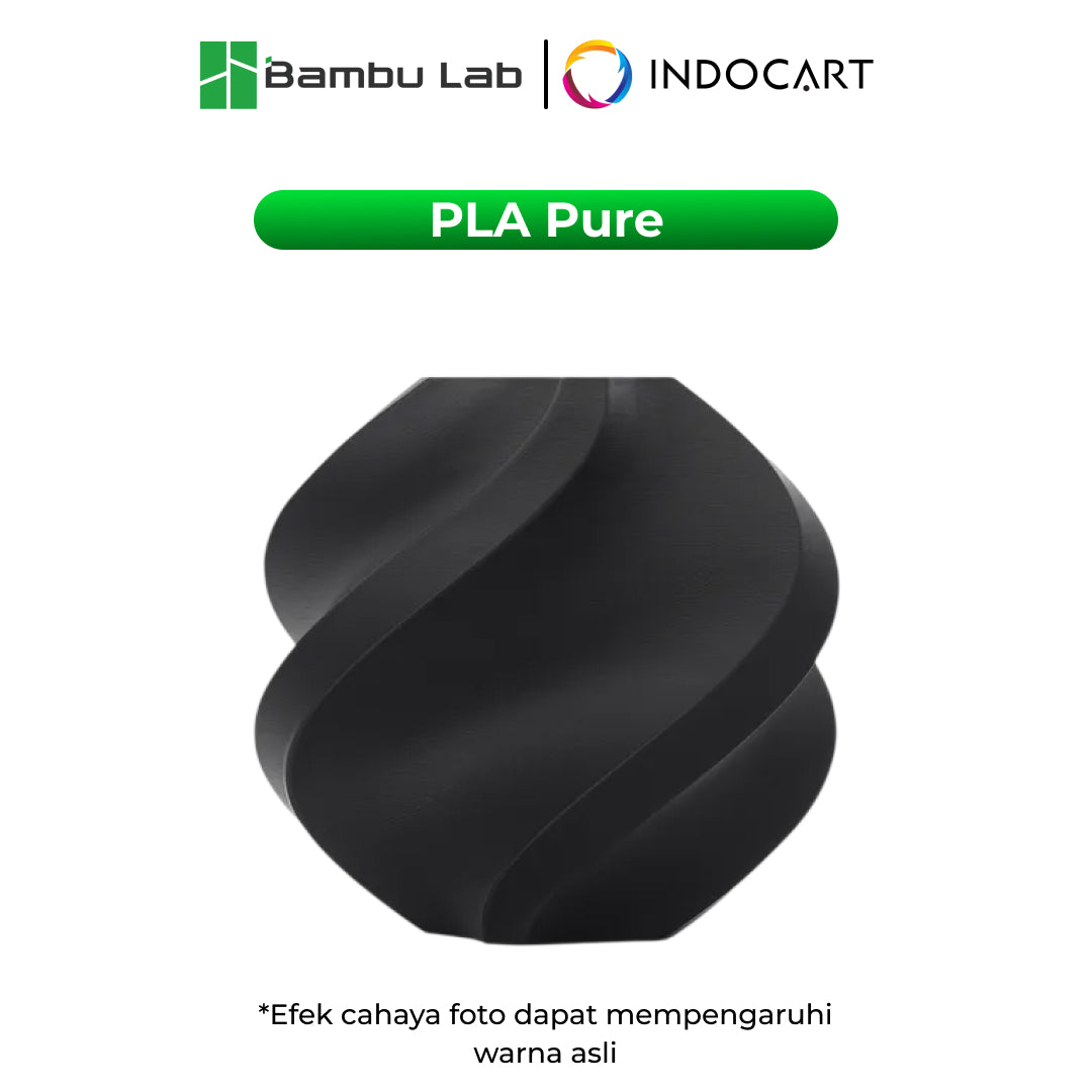 3D Printer Filament Refill BambuLab PLA Pure EU Food Contact Certified Filament No Spool 1.75mm 1Kg