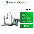 3D Printer BambuLab A2L Multi Color Large Volume with Blade Cutting and Drawing Function