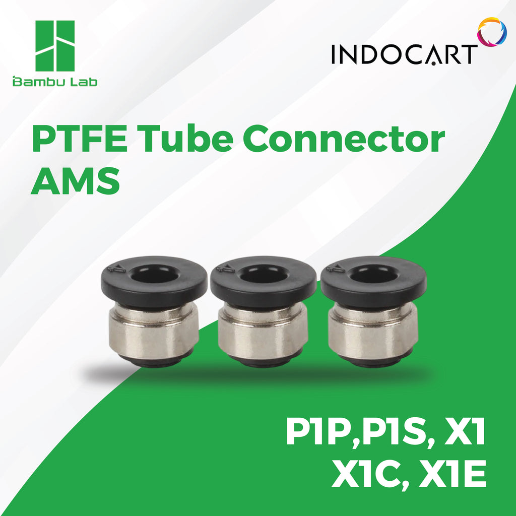 3D Printer Parts BambuLab Printer PTFE Tube Connector P1 & X1 Series