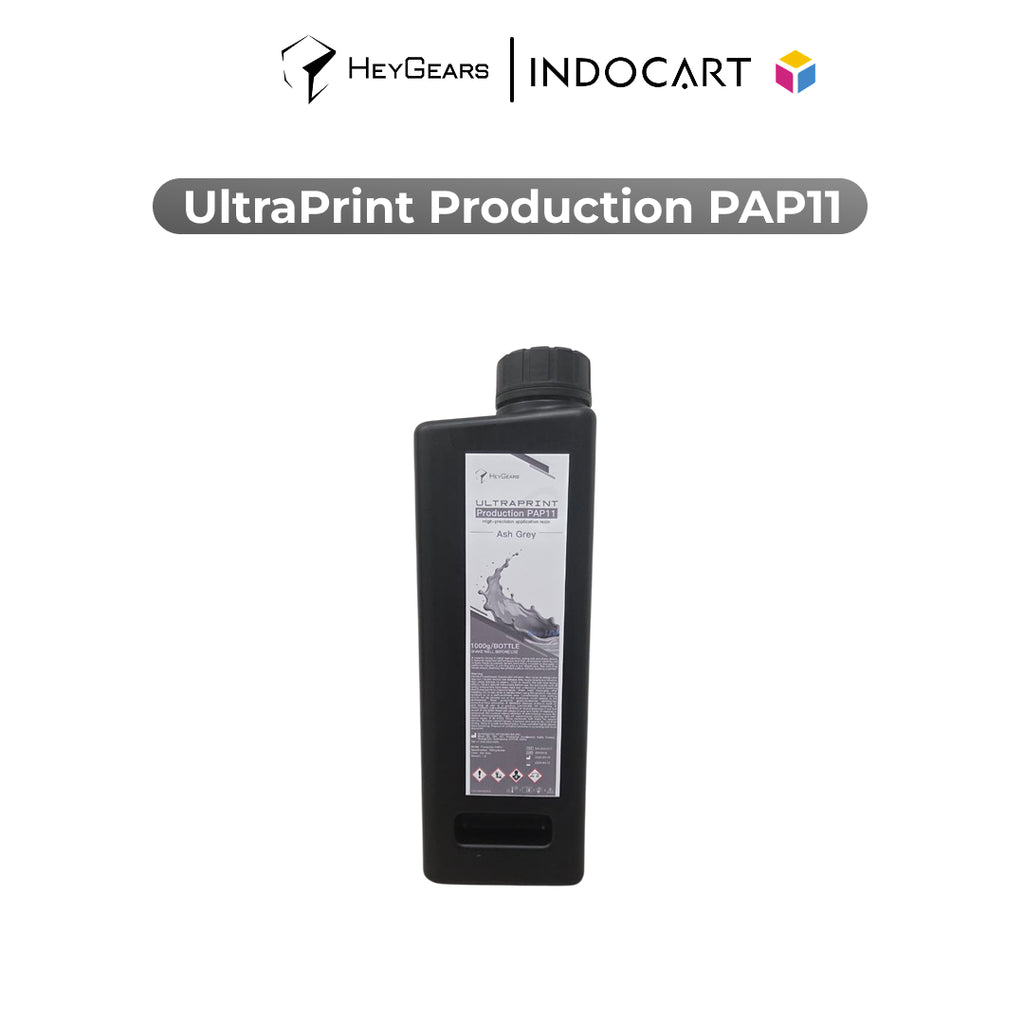 3D Printer Resin HeyGears UltraPrint Production PAP11 Ash Grey V1.0 1Kg
