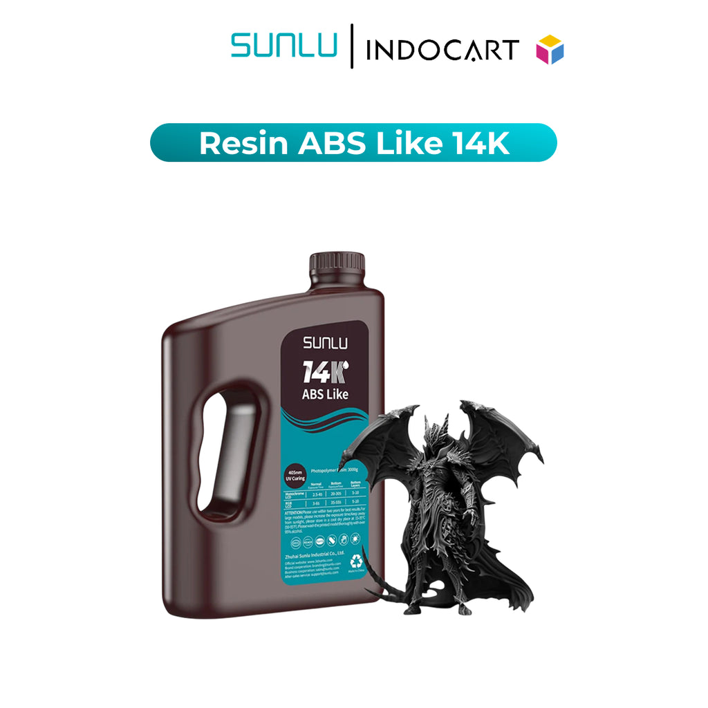 3D Printer RESIN SUNLU 14K ABS Like Excellent Toughness Tensile Strength with Ultra-High Precision 1Kg