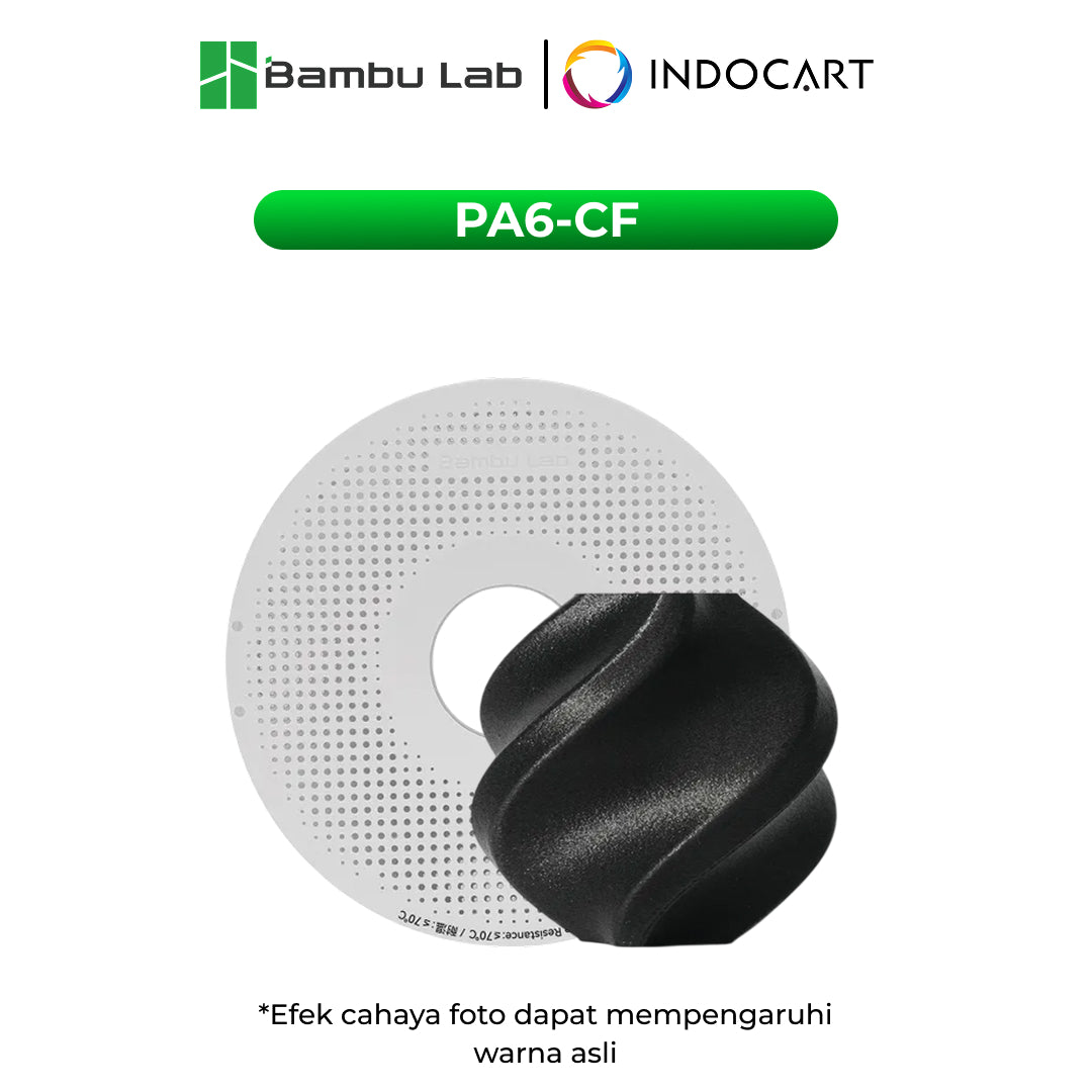 3D Printer Filament BambuLab PA6-CF Carbon Fiber Reinforced Filament1.75mm 500gr-Black