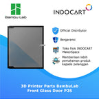3D Printer Parts BambuLab Front Glass Door BambuLab P2S