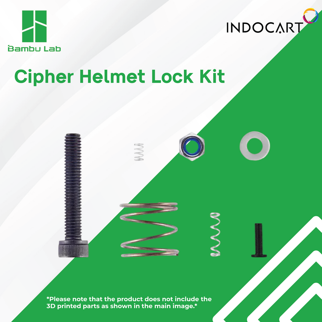 3D Maker's Supply Parts BambuLab Cipher Helmet Lock Kit