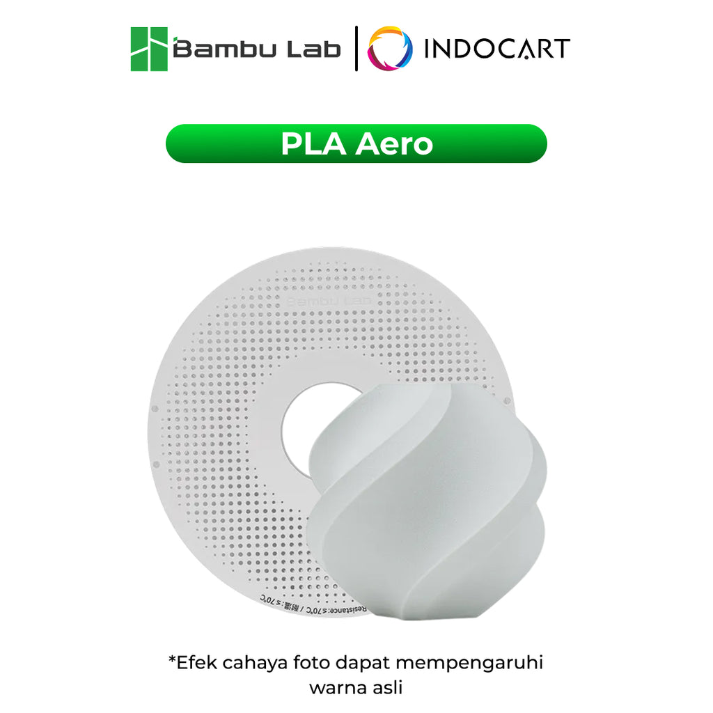 3D Printer Filament BambuLab PLA Aero Low Density and Light Weight Filament 1.75mm 1Kg