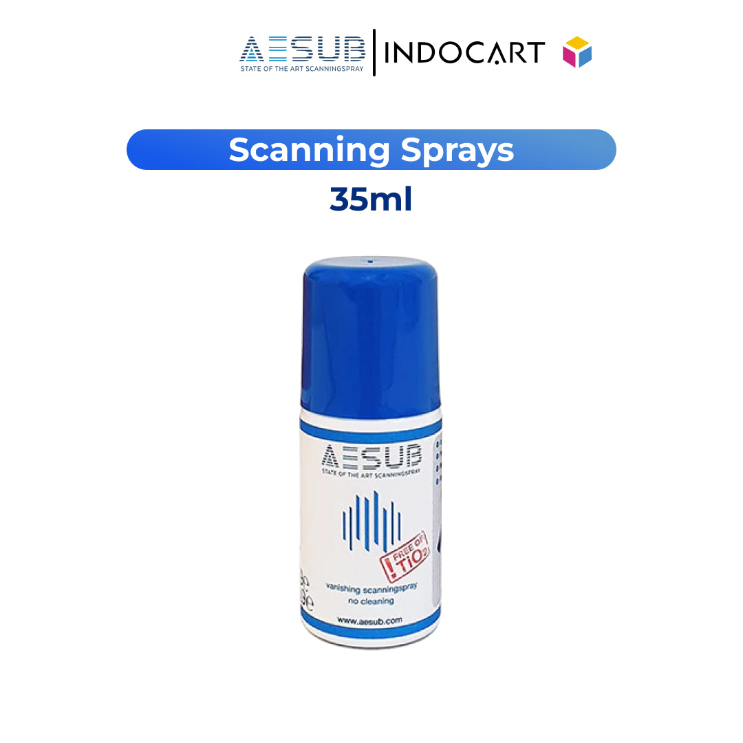 3D Scanning Sprays Color AESUB Black/Shiny Parts Scanning Process 400ml Can