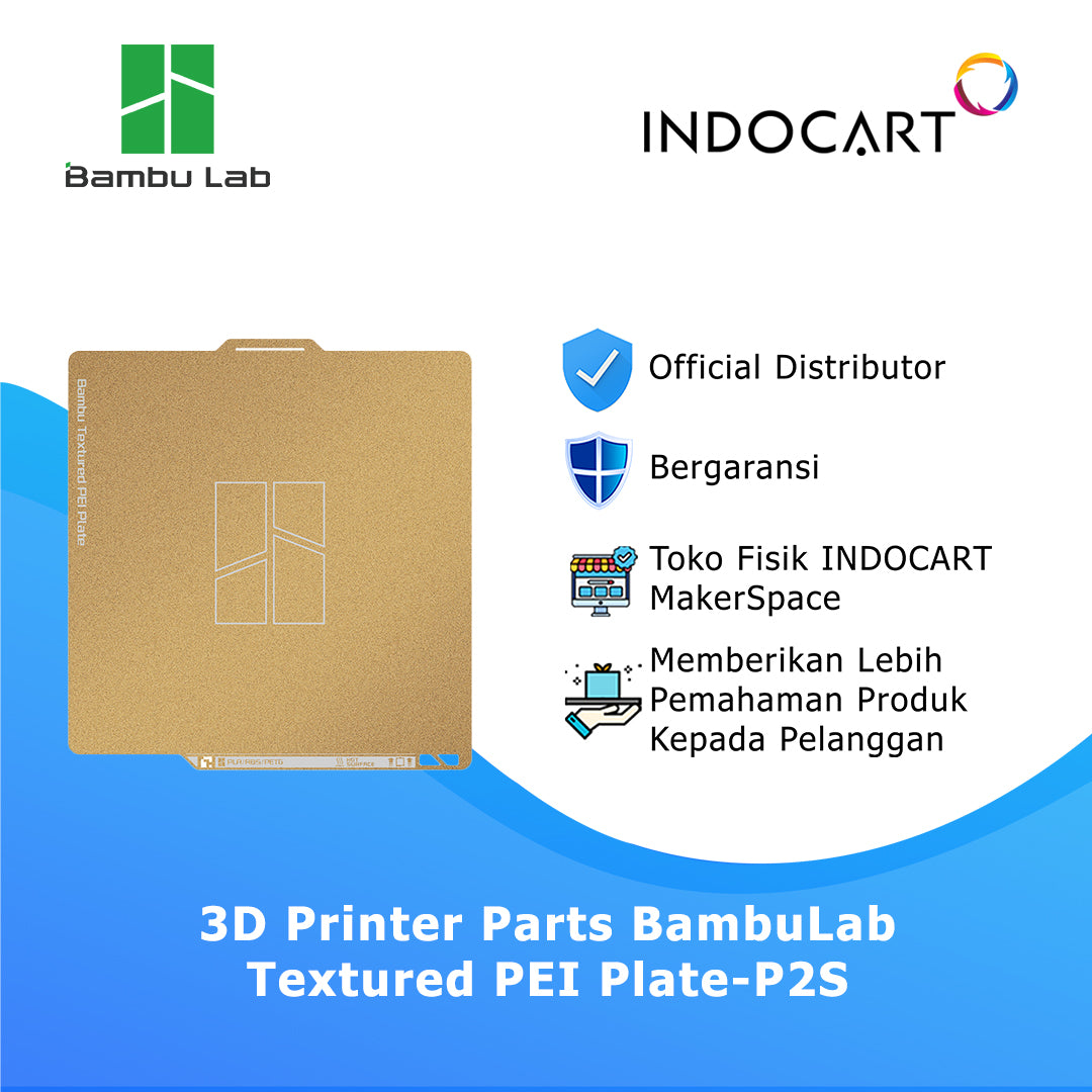 3D Printer Parts BambuLab Bambu Textured PEI Plate BambuLab P2S