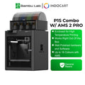 3D Printer BambuLab P1S Combo Upgrade Multi Color Printing with AMS 2 Pro