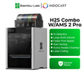3D Printer BambuLab H2S Combo Large Volume Multi Color Printing with Laser Cutting Engraver Function