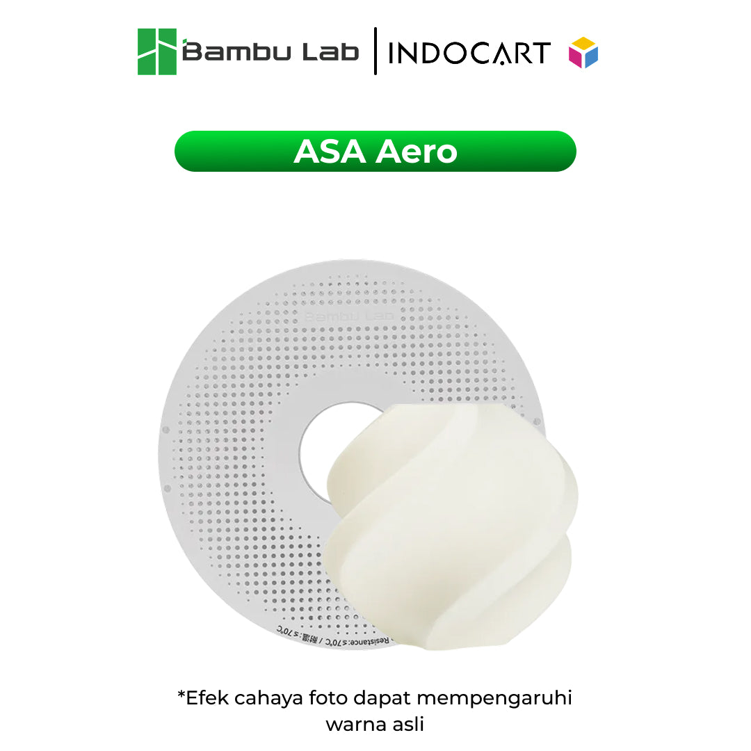3D Printer Filament BambuLab ASA Aero 1.75mm 1Kg-White