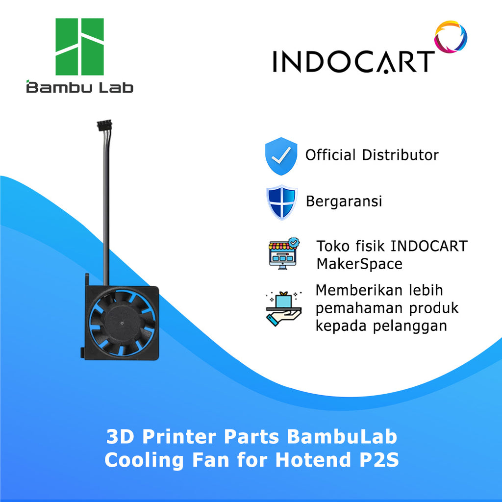 3D Printer Parts BambuLab Cooling Fan Hotend BambuLab P2S