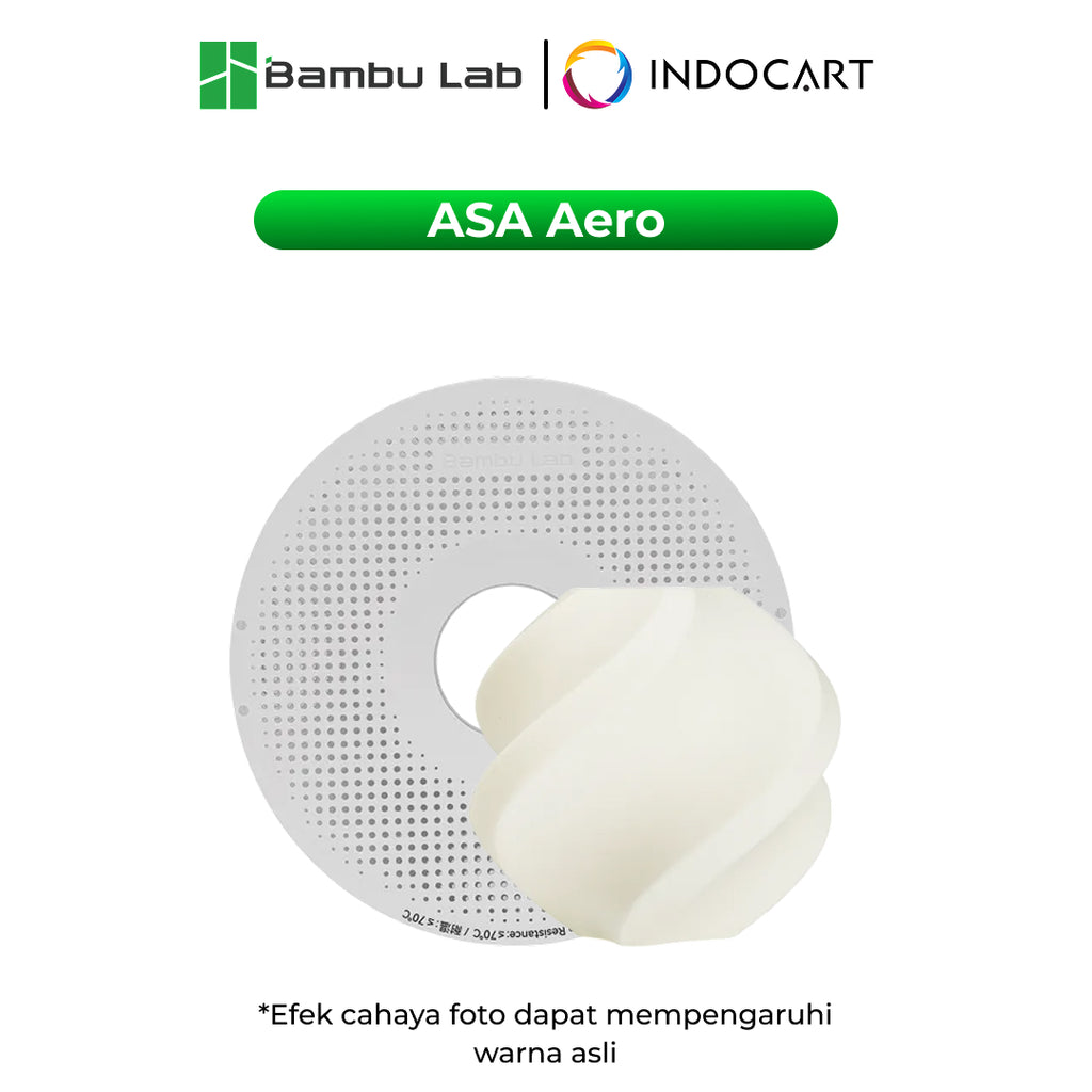 3D Printer Filament BambuLab ASA Aero 1.75mm 1Kg-White
