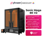 3D Printer Phrozen Sonic Mega 8K V2 15inch LCD Large Format Industrial 3D Printer Resin