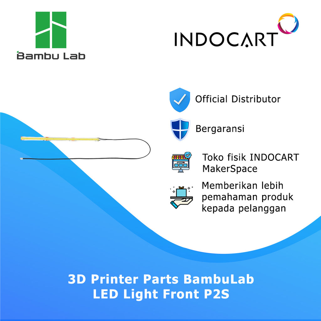 3D Printer Parts BambuLab LED Light Front Side BambuLab P2S