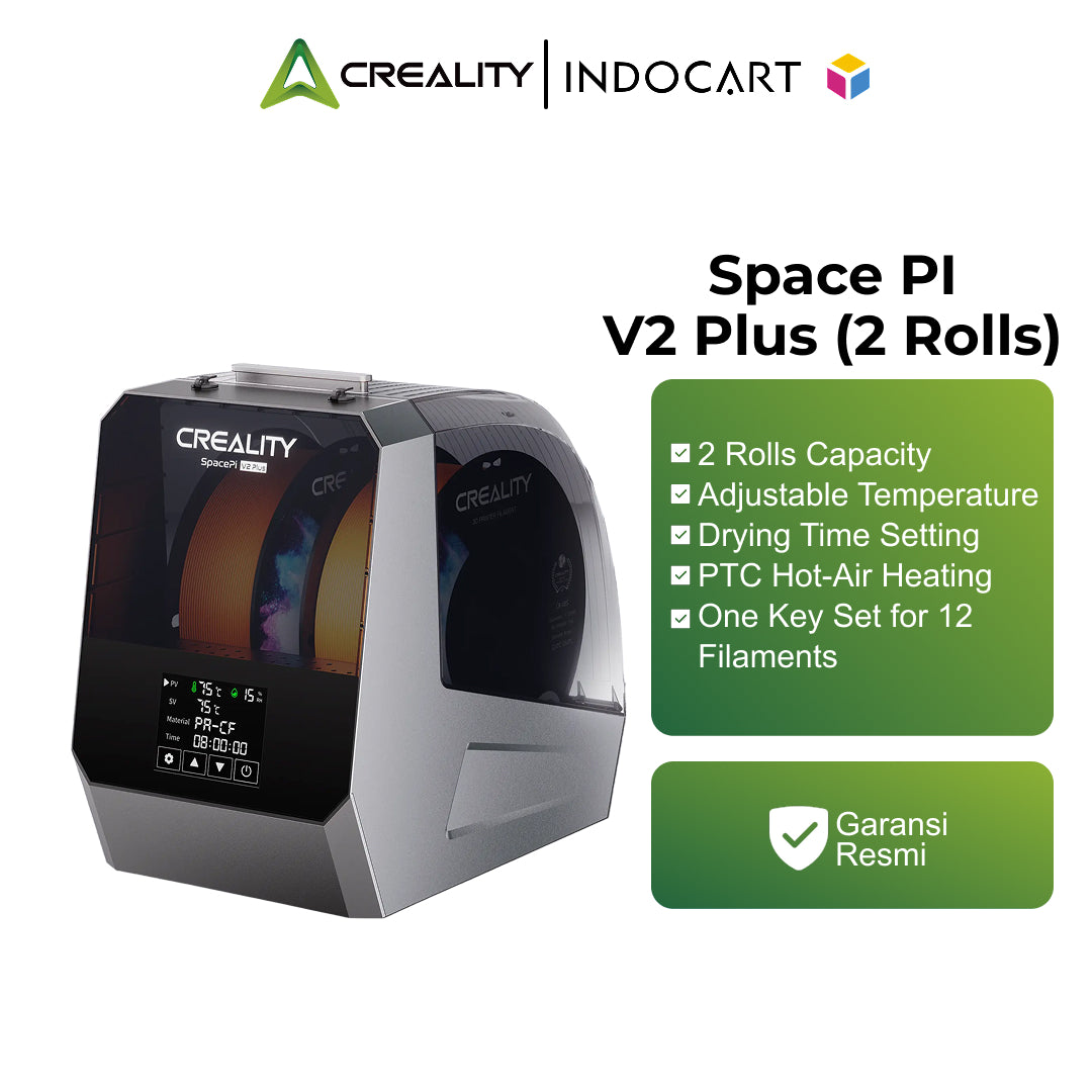 3D Printer Filament Dry Box Creality Space Pi Plus with 2 Spool Dry Storage Box