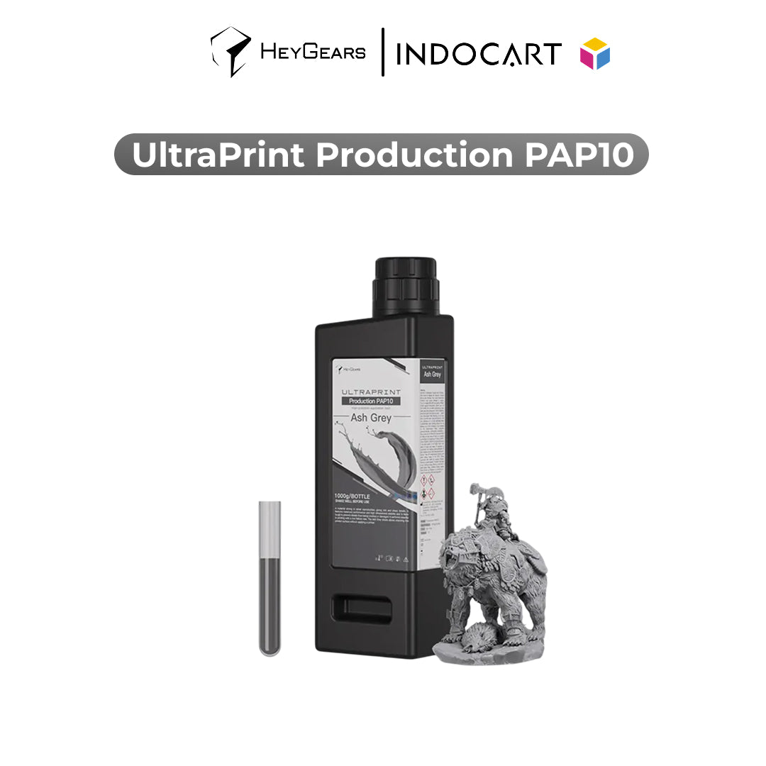 3D Printer Resin HeyGears UltraPrint Production PAP10 Ash Grey 1Kg