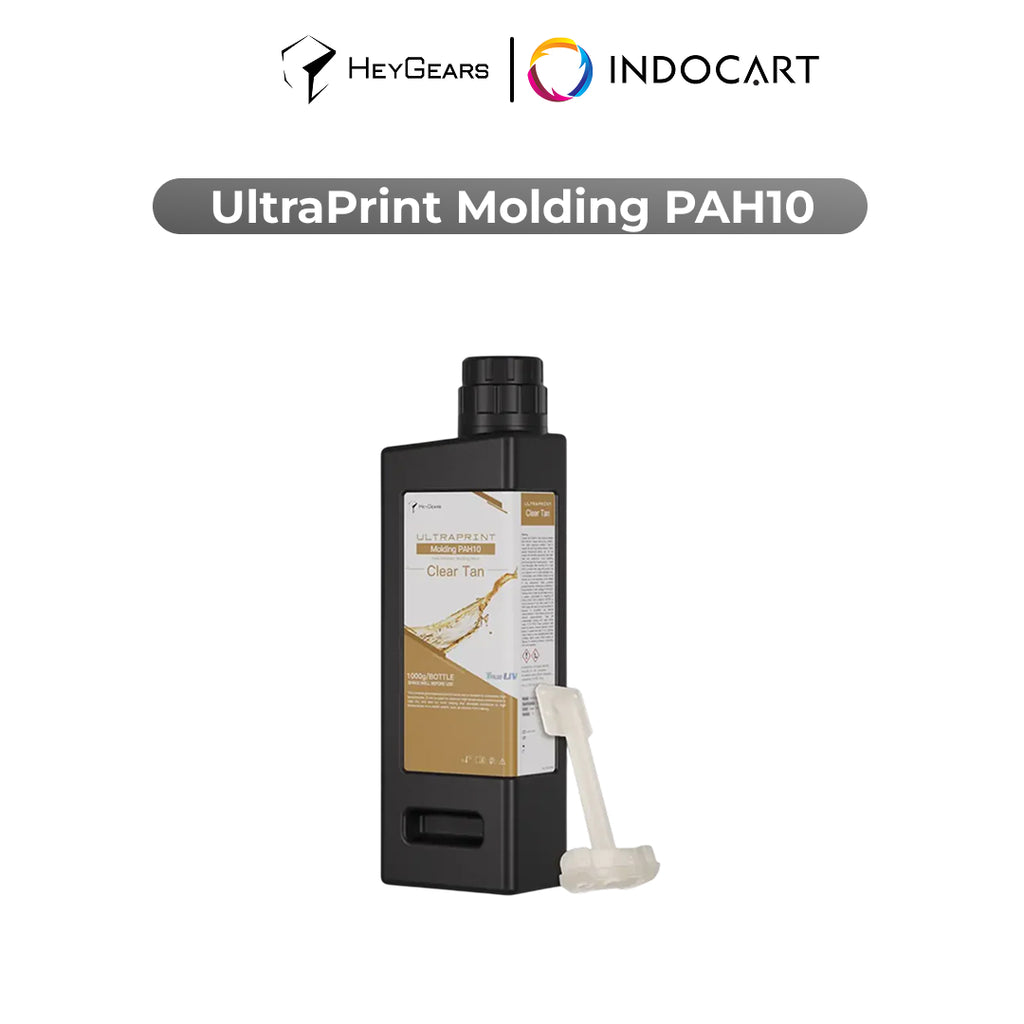 3D Printer Resin HeyGears UltraPrint Molding PAH10 Clear Tan High Temperature 1Kg