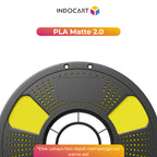 3D Printer Filament IndoCart PLA Matte 2.0 Easy To Print Textured Finished Color 1.75mm 1kg