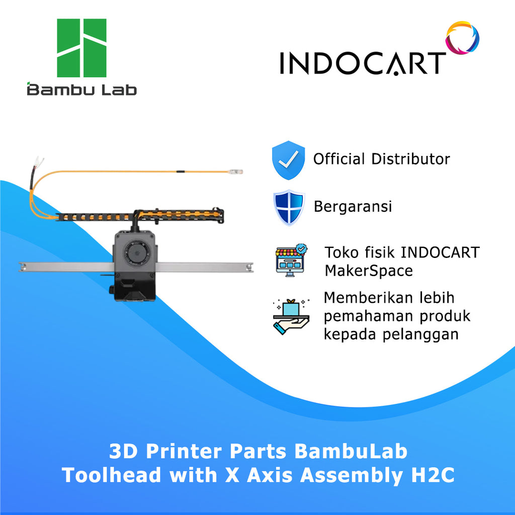 3D Printer Parts BambuLab Toolhead with X Axis Assembly BambuLab H2C