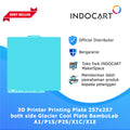 3D Printer Parts Printing Plate-257x257 Dual Side Glacier Cool Plate BambuLab A1/P1S/P2S/X1C/X1E