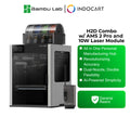 3D Printer BambuLab H2D All-In-One Personal Manufacturing Hub 3D Printer with Laser Engraver/Cutting Function
