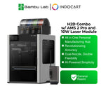 3D Printer BambuLab H2D All-In-One Personal Manufacturing Hub 3D Printer with Laser Engraver/Cutting Function