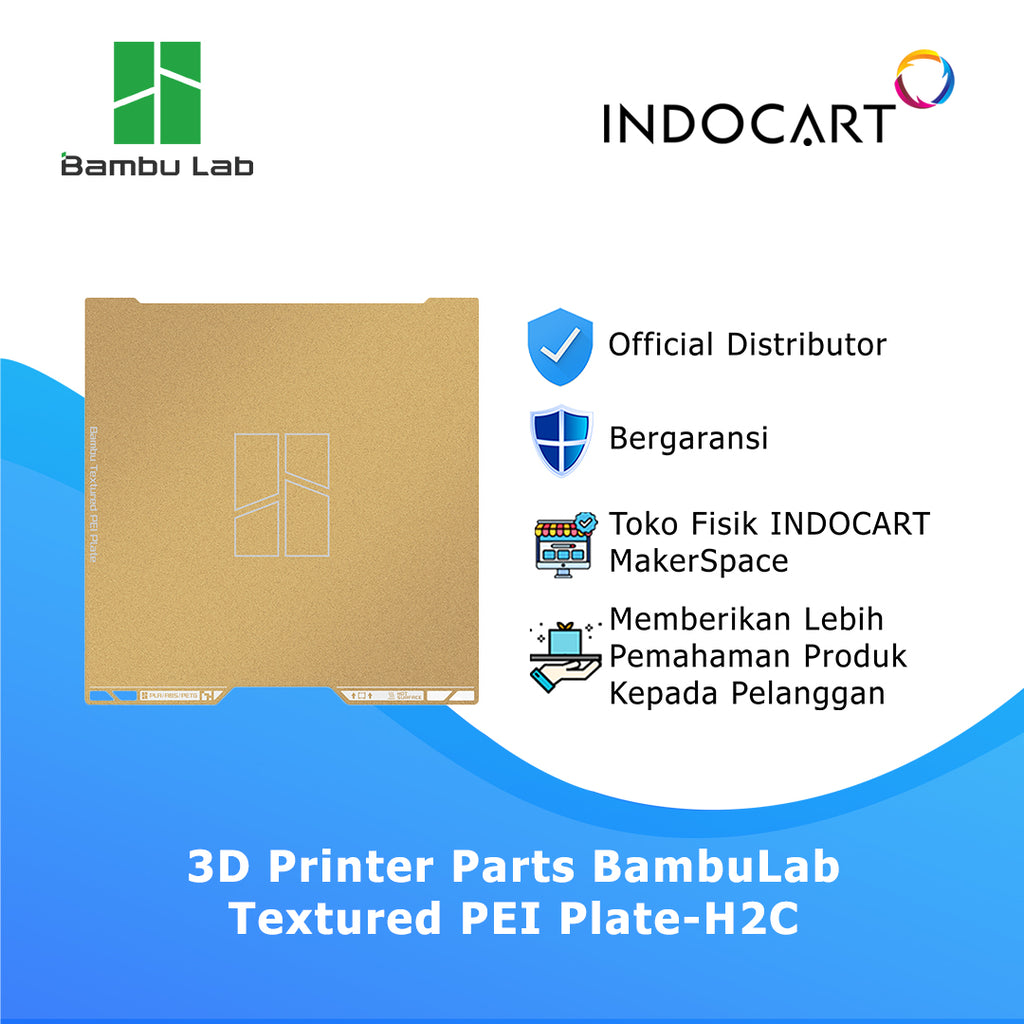 3D Printer Parts BambuLab Textured PEI Plate BambuLab H2C