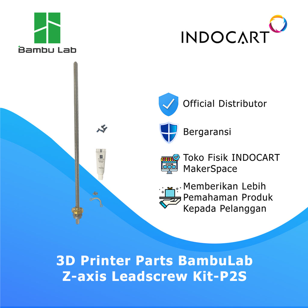 3D Printer Parts BambuLab Z Axis Leadscrew Kit BambuLab P2S
