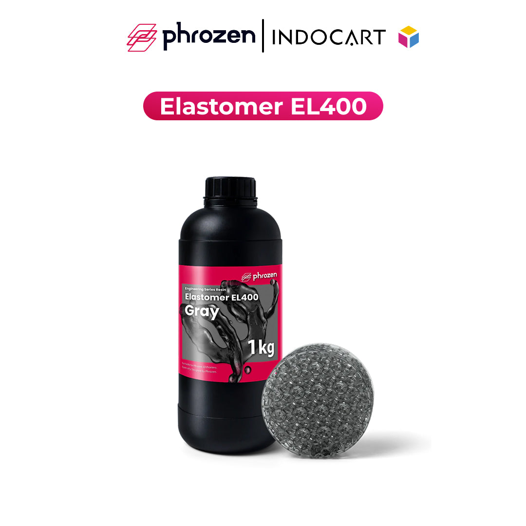3D Printer Resin Phrozen Elastomer EL400 High-Performance Rubber-Like Gray 1Kg