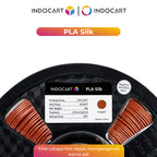 3D Printer Filament IndoCart PLA Silk Smooth and Glossy Finish Filament 1.75mm 1Kg