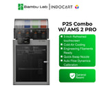3D Printer BambuLab P2S Upgrade and Reliable Multi Filament 3D Printer with 5-Inch Touch Screen ( 100% NEW. NEVER SELL REFURBISHED UNIT )