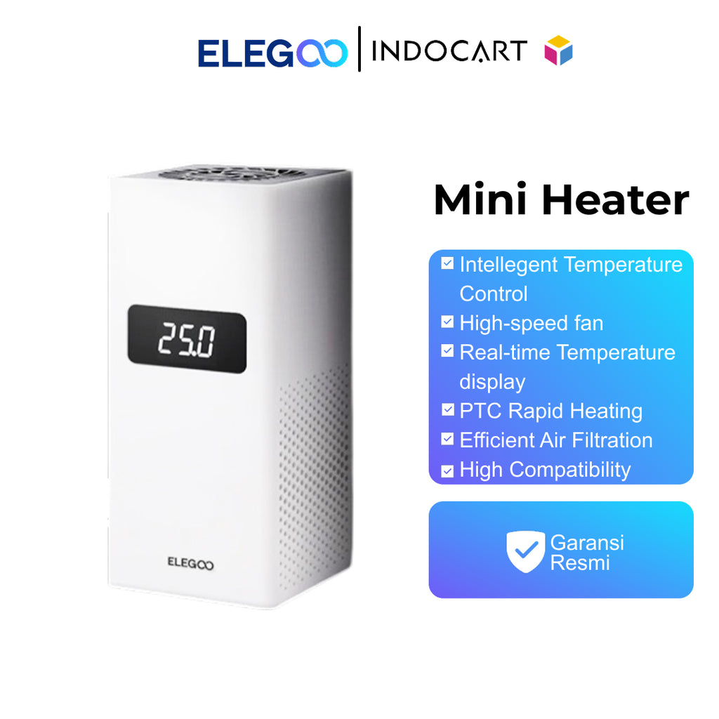 3D Printer Resin Elegoo Mini Heater Intelligent Temperature Control with PTC Rapid Heating