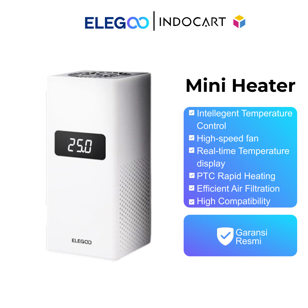 3D Printer Resin Elegoo Mini Heater Intelligent Temperature Control with PTC Rapid Heating