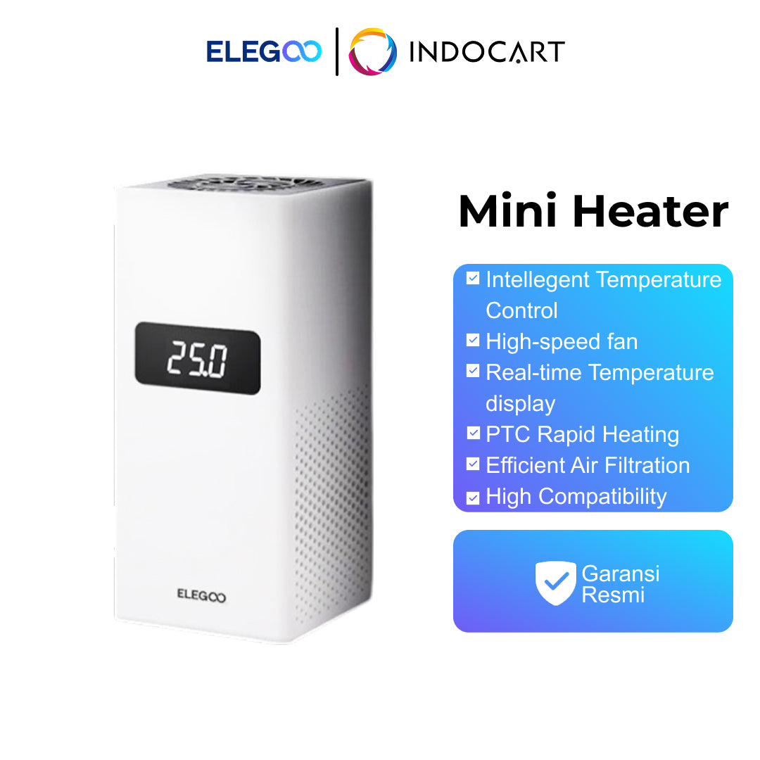 3D Printer Resin Elegoo Mini Heater Intelligent Temperature Control with PTC Rapid Heating