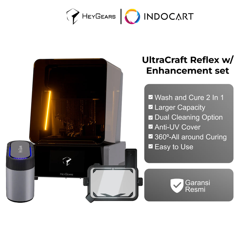 3D Printer HeyGears UltraCraft Reflex Enhancement Set 6K 3D Printer Resin with 50-Micron XY Resolution