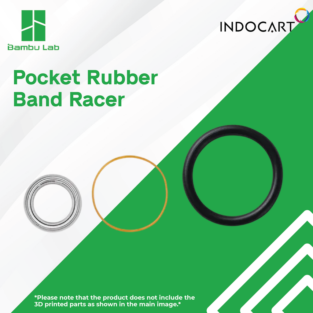 3D Maker's Supply Parts BambuLab Pocket Rubber Band Racer
