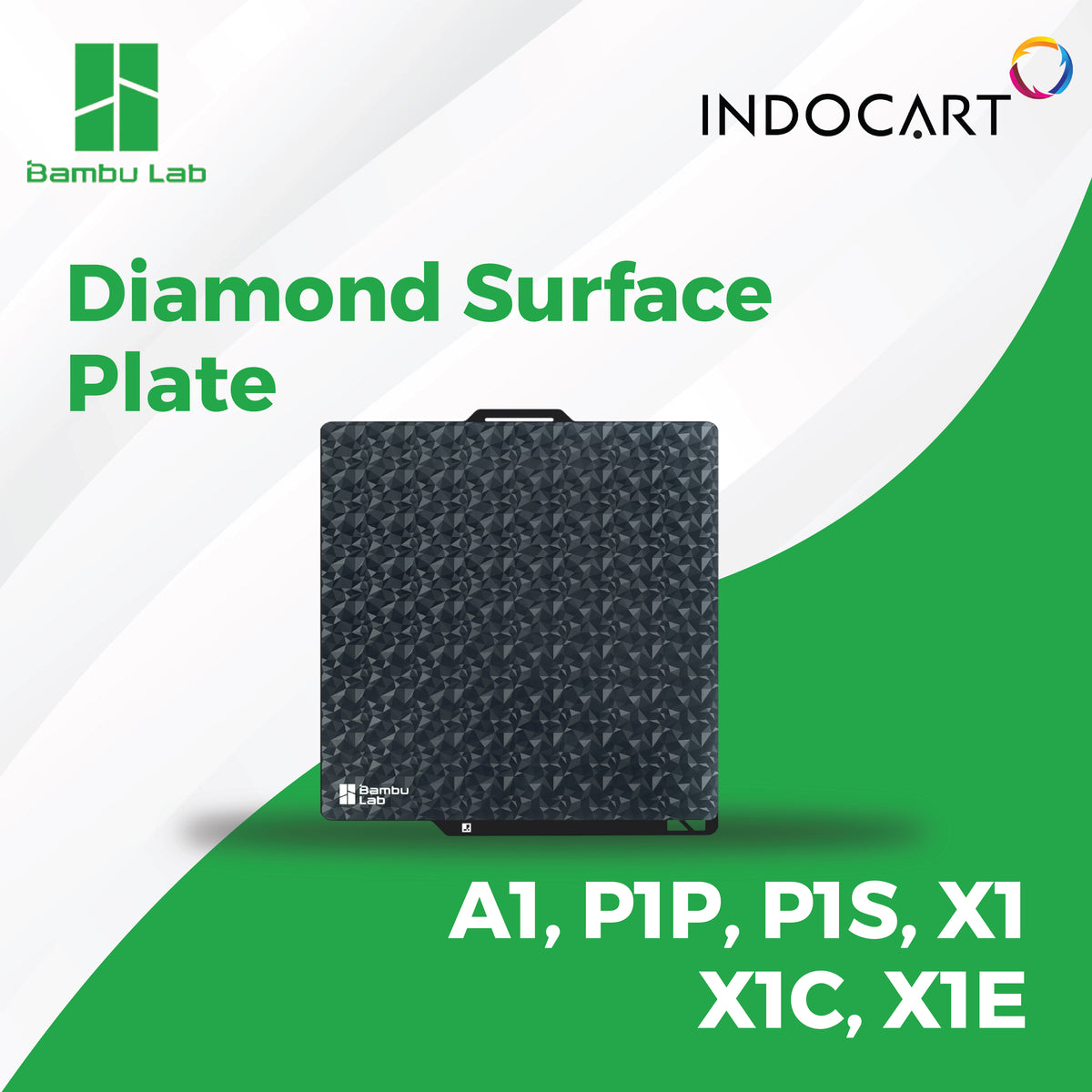 3D Printer Parts BambuLab BuildPlates 257 x 257mm with 3D Effect Sheet A1,P1S,P1P,X1C,X1E