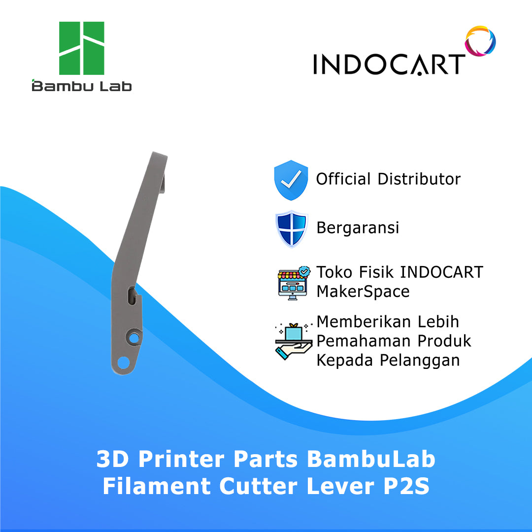 3D Printer Parts BambuLab Filament Cutter Lever BambuLab P2S