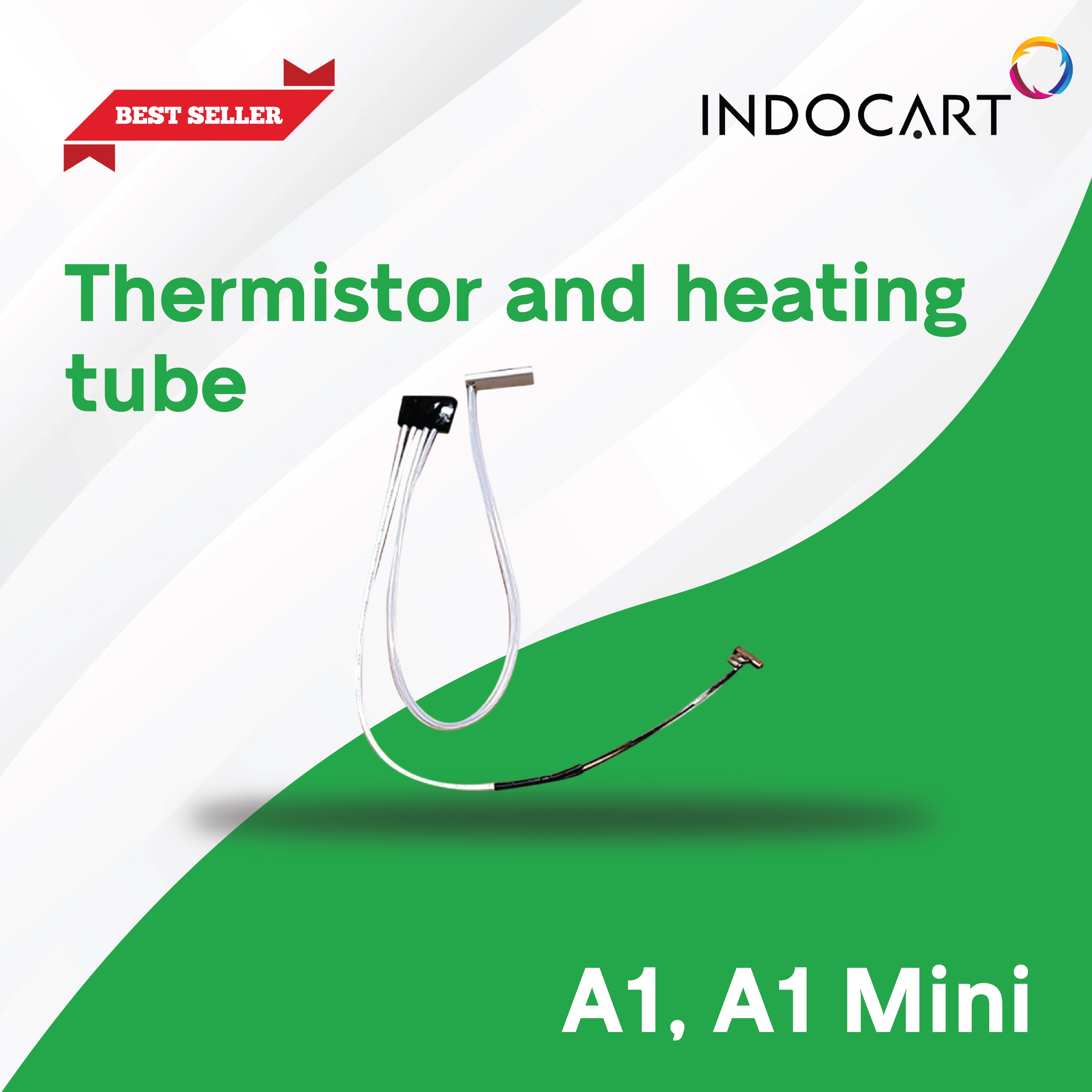 3D Printer Parts BambuLab Compatible Thermistor and Heating Tube for BambuLab A1 Mini