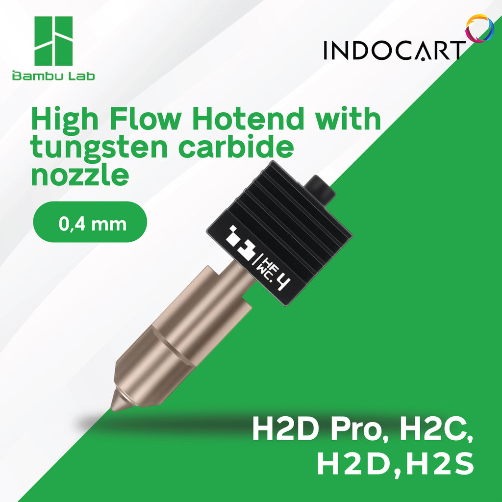 3D Printer Parts BambuLab High Flow Hotend with Tungsten Carbide Nozzle BambuLab H2D Pro