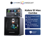 3D Printer Anycubic Kobra S1 Max Combo Big Size Volume with ACE Pro 2 Multicolor 3D Print