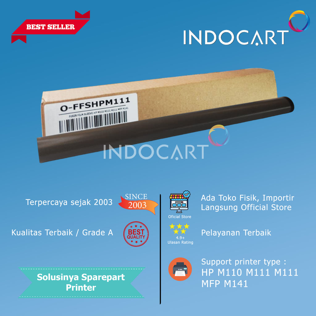 Fuser Film Sleeve-HP LaserJet M110 M111 M111 MFP M141