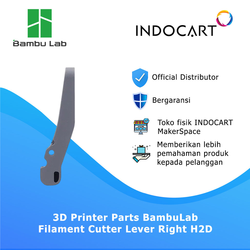 3D Printer Parts BambuLab Filament Cutter Lever-Right BambuLab H2D